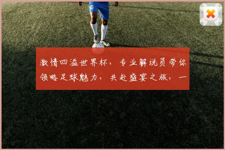 激情四溢世界杯，专业解说员带你领略足球魅力，共赴盛宴之旅，一触即发